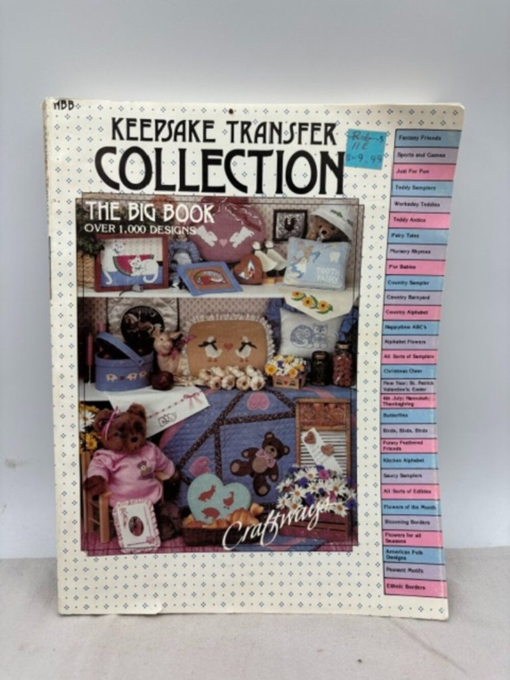 Keepsake Transfer Collection The Big Book Over 1,000 Designs 1984